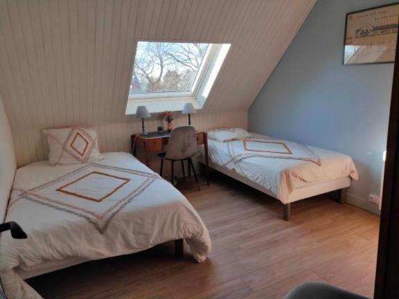 Chambres D'Hotes Et Gite D'Etape Avel Glaz モルレー エクステリア 写真