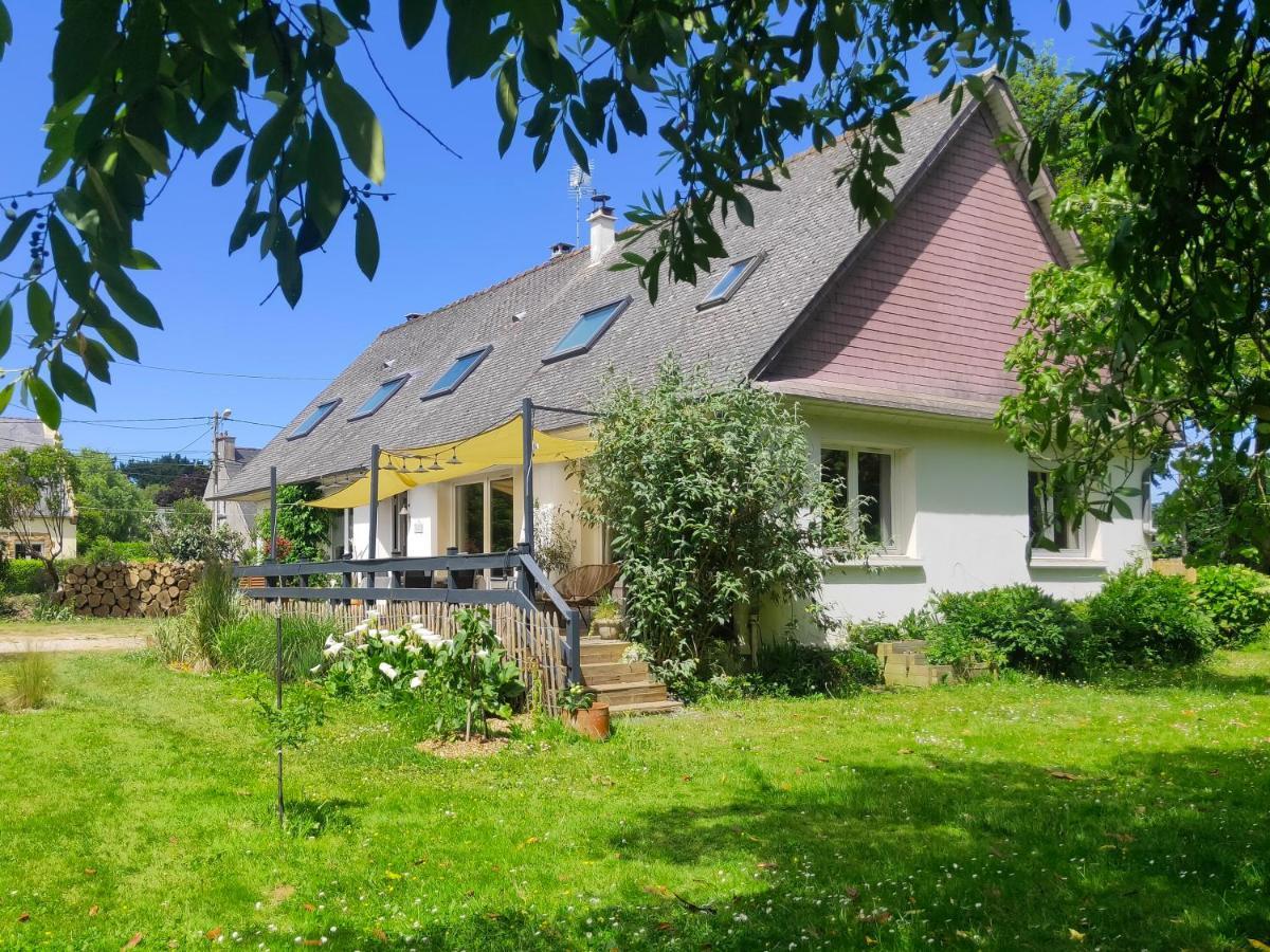 Chambres D'Hotes Et Gite D'Etape Avel Glaz モルレー エクステリア 写真